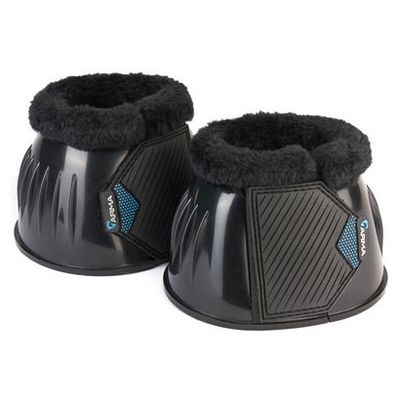 Shires ARMA Comfort Gloss Over Reach Boots - Black