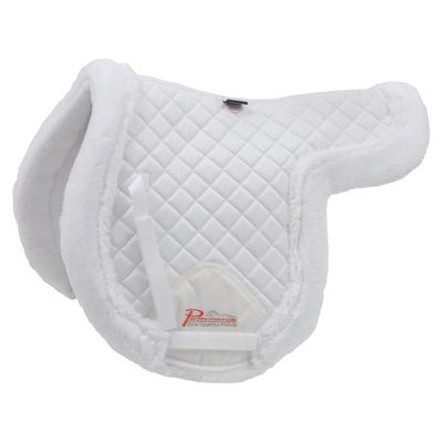 Shires ARMA Supafleece Fully Lined Shaped Saddle Pad - White