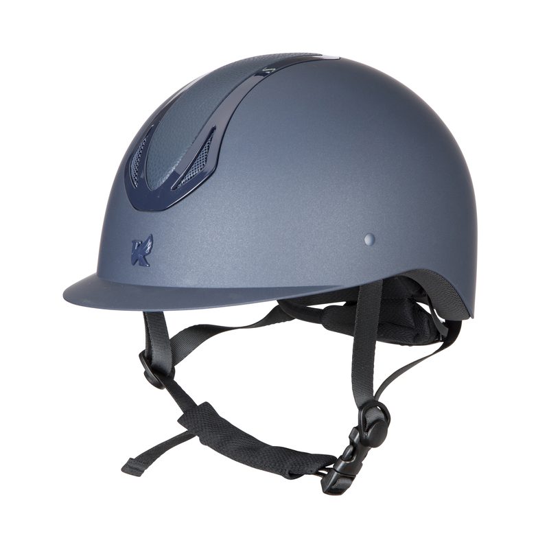 Shires Karben Marzia Standard Peak Helmet in navy