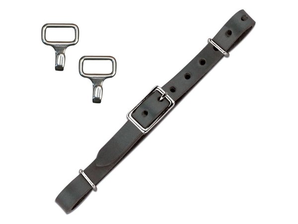 Myler Beta Curb Strap Kit - Black