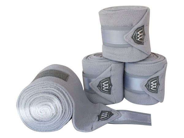 Woof Wear Vision Polo Wraps - Brushed Steel