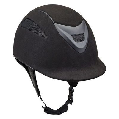 TuffRider Ventek Microtouch Helmet - Black