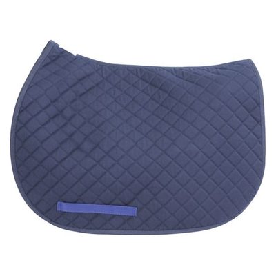 TuffRider Basic Pony Saddle Pad - Navy
