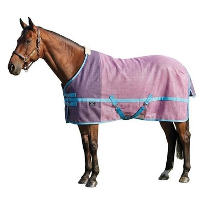 TuffRider Ripshield Fly Sheet Standard Neck - Pink/Aqua