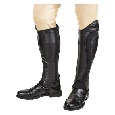 TuffRider Men's Derby Half Chaps - Black