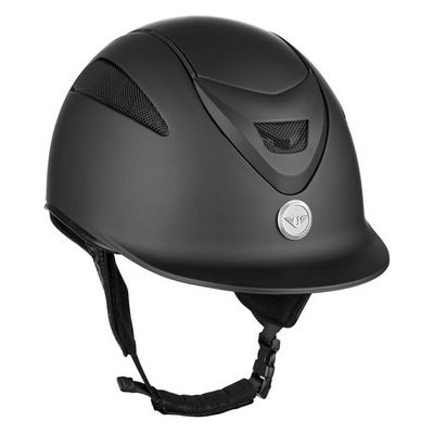 TuffRider Ventek Matte Helmet - Black