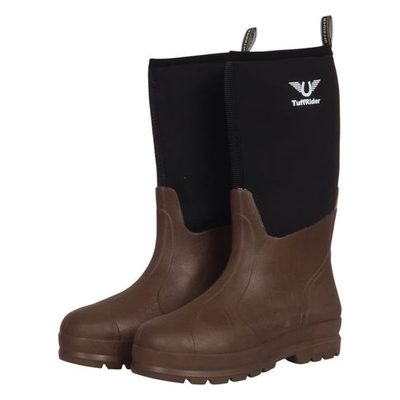 TuffRider Women's BarnMule Muckers - Havana Brown/Black
