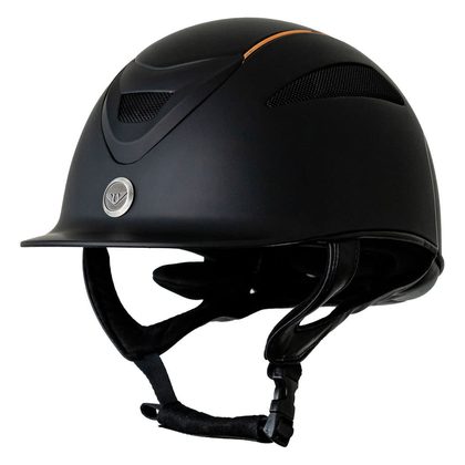 TuffRider Ventek Air Riding Helmet - Black/Rose Gold
