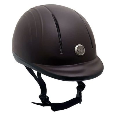 TuffRider Starter Basic Riding Helmet - Shiny Brown