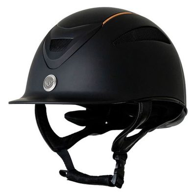 TuffRider Ventek Air Riding Helmet - Black/Rose Gold
