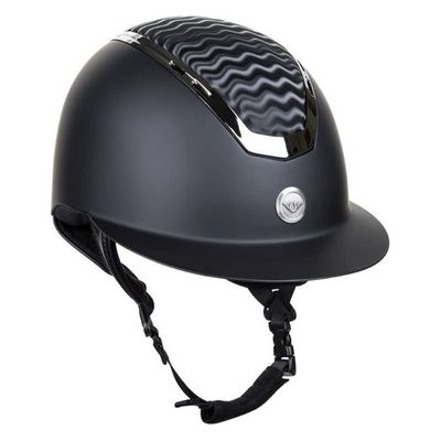 TuffRider Ultimate Wide Brim Helmet - Black