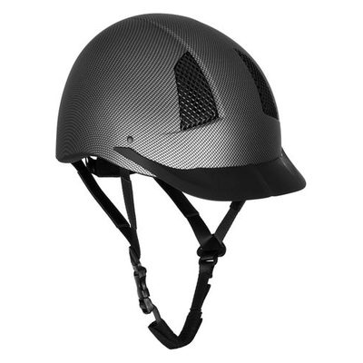TuffRider Carbon Fiber Shell Helmet - Black