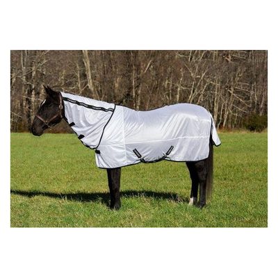 TuffRider Comfy Mesh Combo Neck Fly Sheet - White