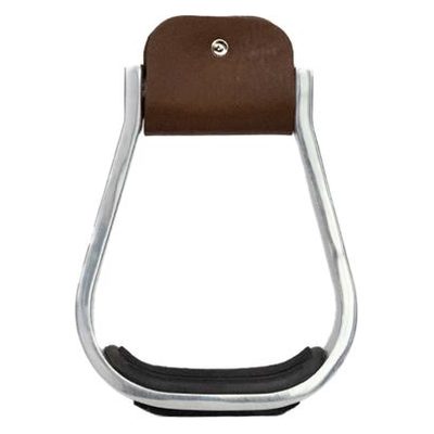 TuffRider Aluminum Western Stirrup - Nickle