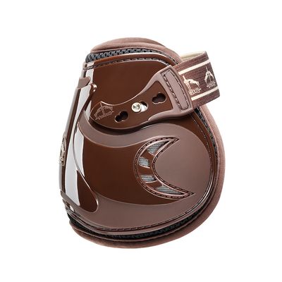 Veredus Pro Jump Short Vento Elastic Rear Fetlock Boots - Brown