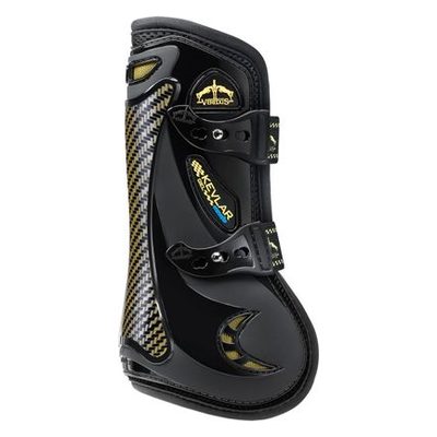 Veredus Kevlar Gel Vento Open Front Boots - Black