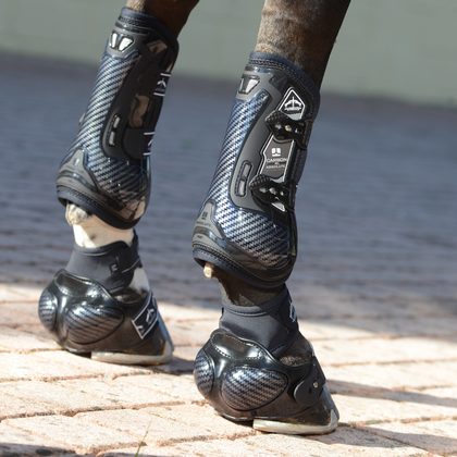 Veredus Safety Jumping Bell Boots - Black