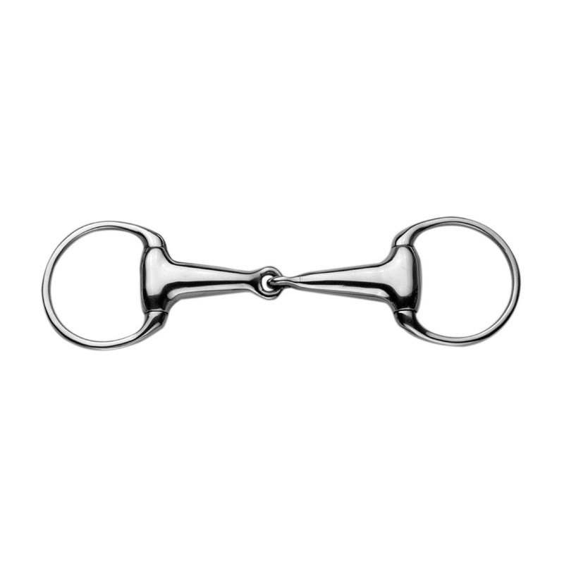 Korsteel hollow mouth eggbutt snaffle bit