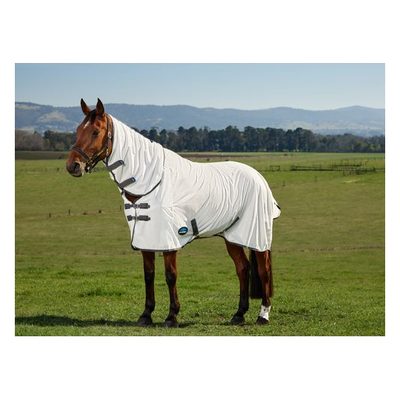 Weatherbeeta Comfitec Tyro Fly Sheet Combo - White/Charcoal