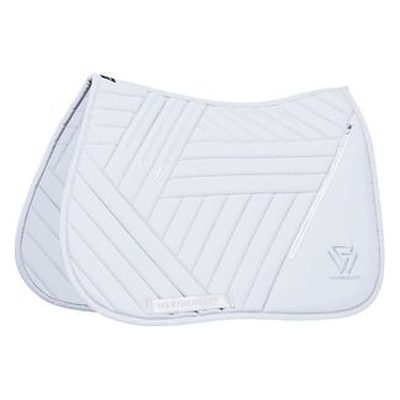 Weatherbeeta Softshell Pro Grip Euro Jump Saddle Pad - White
