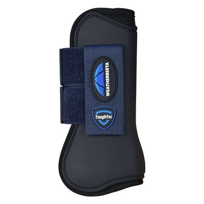 Weatherbeeta Tough-Tec Prime Open Front Boots - Black/Navy