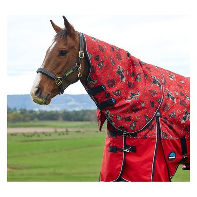 Weatherbeeta Comfitec Legend Turnout Neck Cover 220G - Rodeo Print