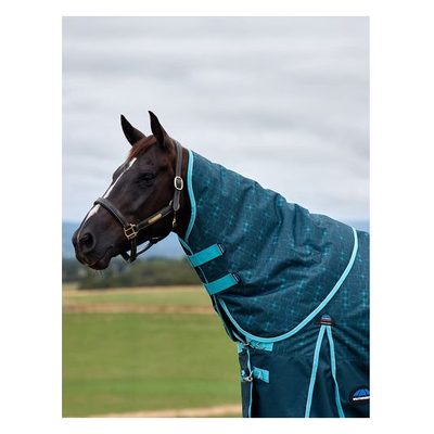 Weatherbeeta Comfitec Limited Edition Turnout Neck Cover 220g - Geometric Bit Print