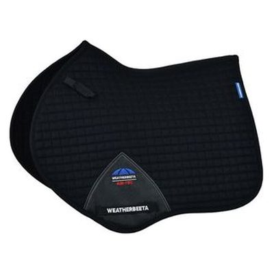 Weatherbeeta Prime Air-Tec Jump Shaped Saddle Pad - Black