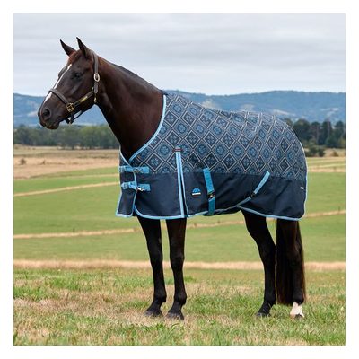 Weatherbeeta Comfitec Heritage Turnout 100G - Paisley Print