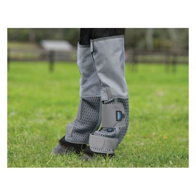 Weatherbeeta Comfitec Hexi Shield Fly Wraps - Grey/Silver