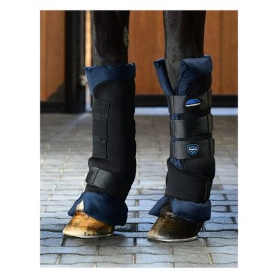 Weatherbeeta Tough-Tec Stable Boot Wraps - Black/Navy