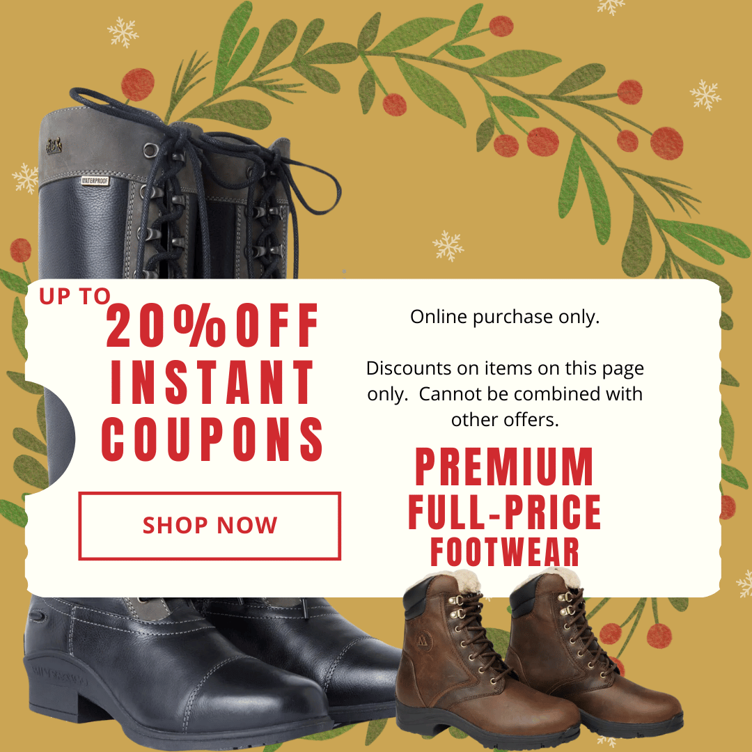 Up to 20% Instant Coupons on Premium Full Price Footwear
