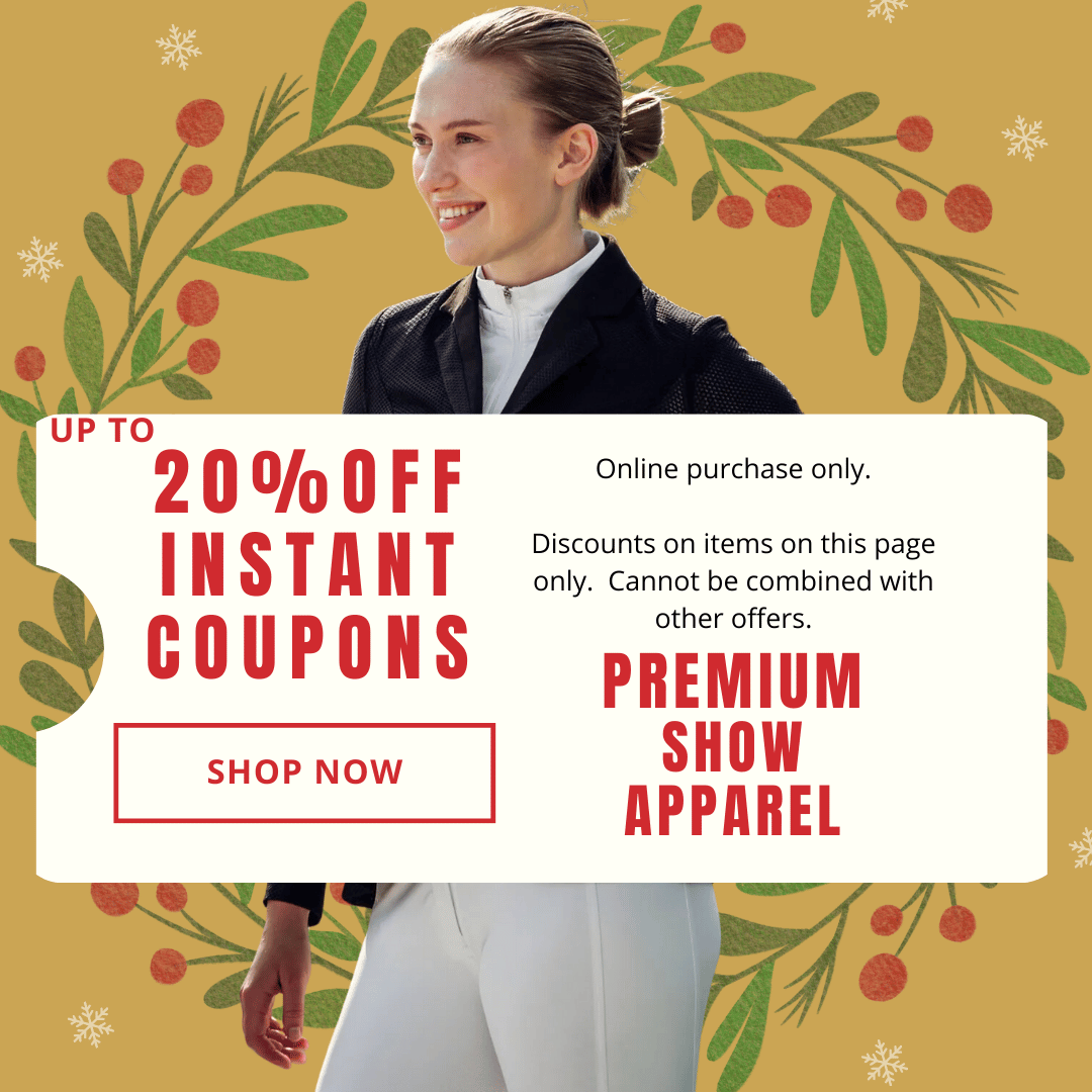 Up to 20% off Coupons on Premium Show Apparel
