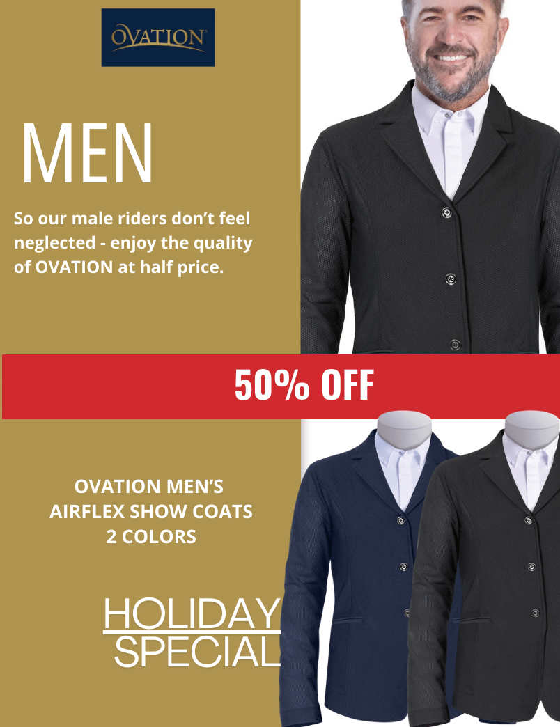 OVATION Men's AirFlex Show Coats - 50% Off