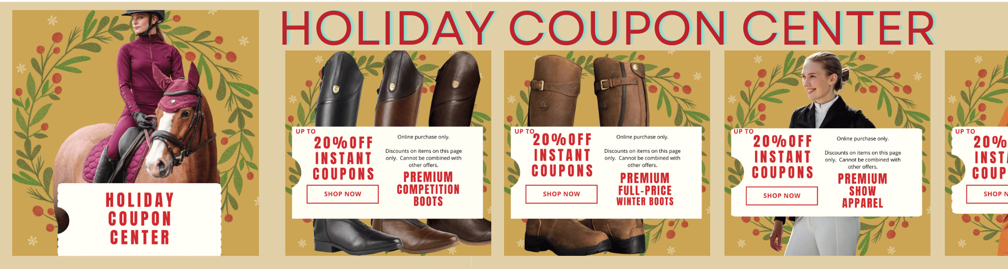 Shop the Holiday Coupon Center