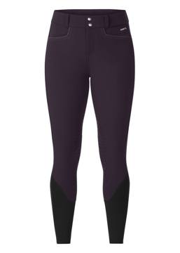 Kerrits Women's K-Flex Knee Patch Breeches - Plum Noir