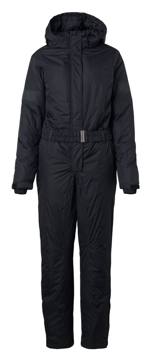 Horze Women's Annica Waterproof Padded Riding Full Grip Overall - Caviar Black