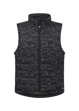 Kerrits Kids' Ride The Wind Reversible Quilted Vest - Black/Black