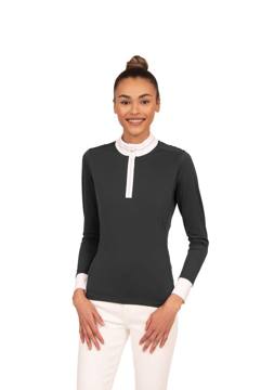 Chestnut Bay Women's SkyCool Long Sleeve Show Shirt - Raven (2023)