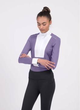 Chestnut Bay Women's SkyCool Liberty Long Sleeve Show Shirt - Lavender (2023)