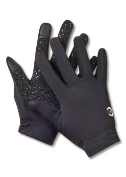 Kerrits Kids' Thermo Tech Printed Gloves - Black Solid