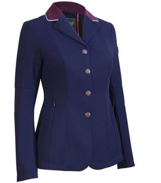 BARGAIN BARN: Tredstep Women's Solo Vision Competition Coat - 10 - Navy