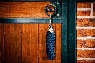 Horseware Signature Lead Rope - Navy/Hunter Green