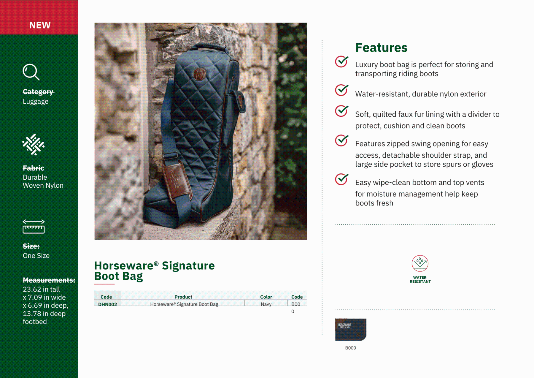 Horseware Signature Boot Bag