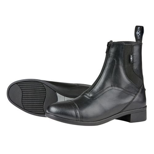 Saxon Kids' Syntovia Zip Paddock Boots - Black