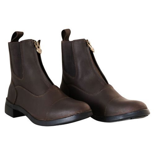 TuffRider Women's Como Waterproof Leather Paddock Boots - Brown