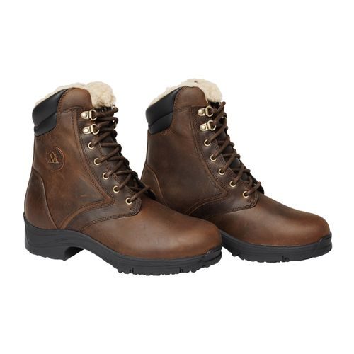 Mountain Horse Women's Snowy River Winter Lace Paddock Boot - Brown