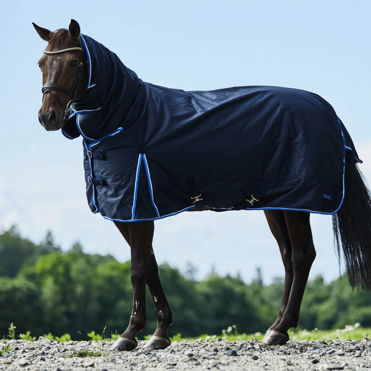 Horze Glasgow Medium Weight Combo Turnout Blanket Horze Glasgow Medium Weight Combo Turnout Blanket
