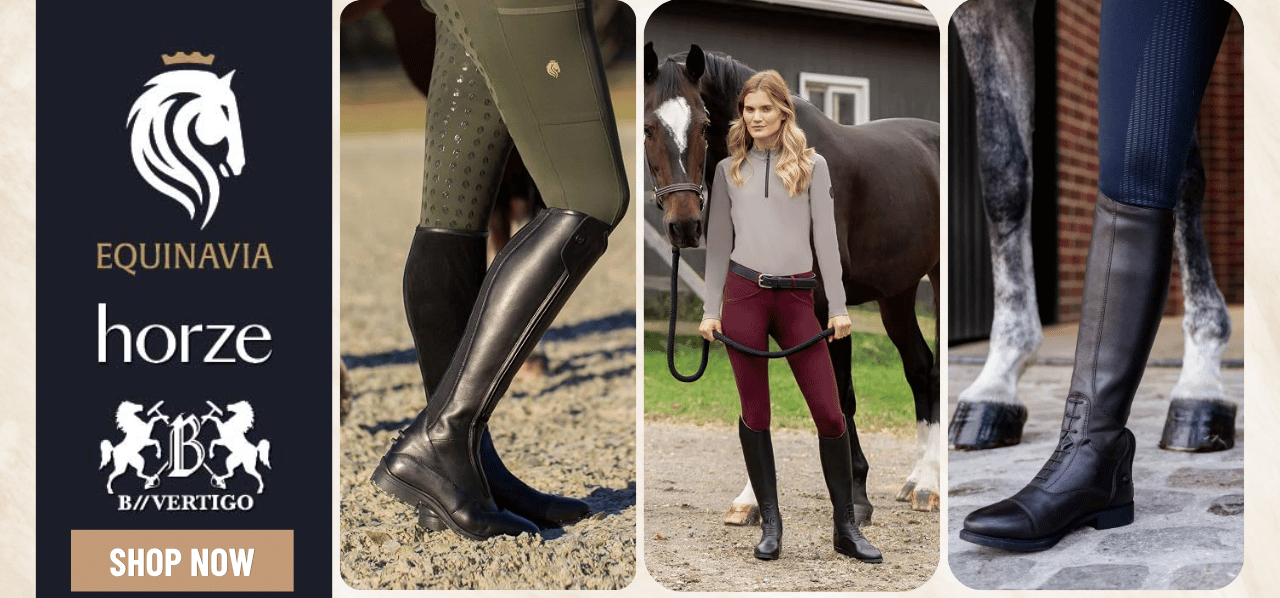 Footwear by Equinavia, Horze, & B Vertigo