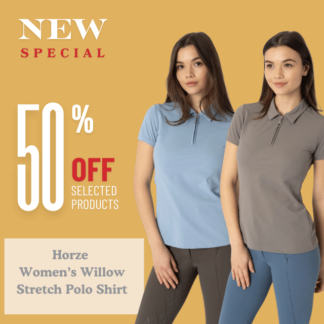 Horze Willow Stretch Polo Shirt